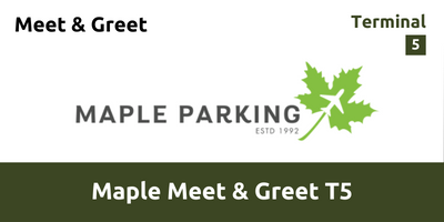 Heathrow Maple - Meet & Greet T5 logo