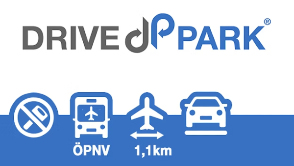 drive&park Parkplatz Bremen Flughafendamm logo